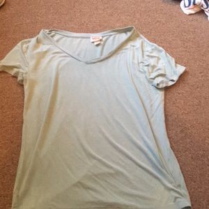 Plain light blue T-shirt